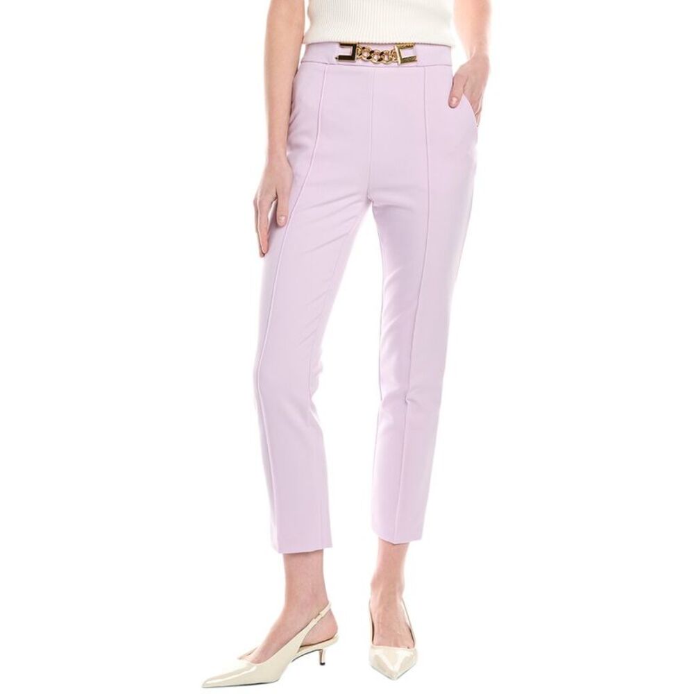 Elisabetta Franchi Womens Pant, Purple